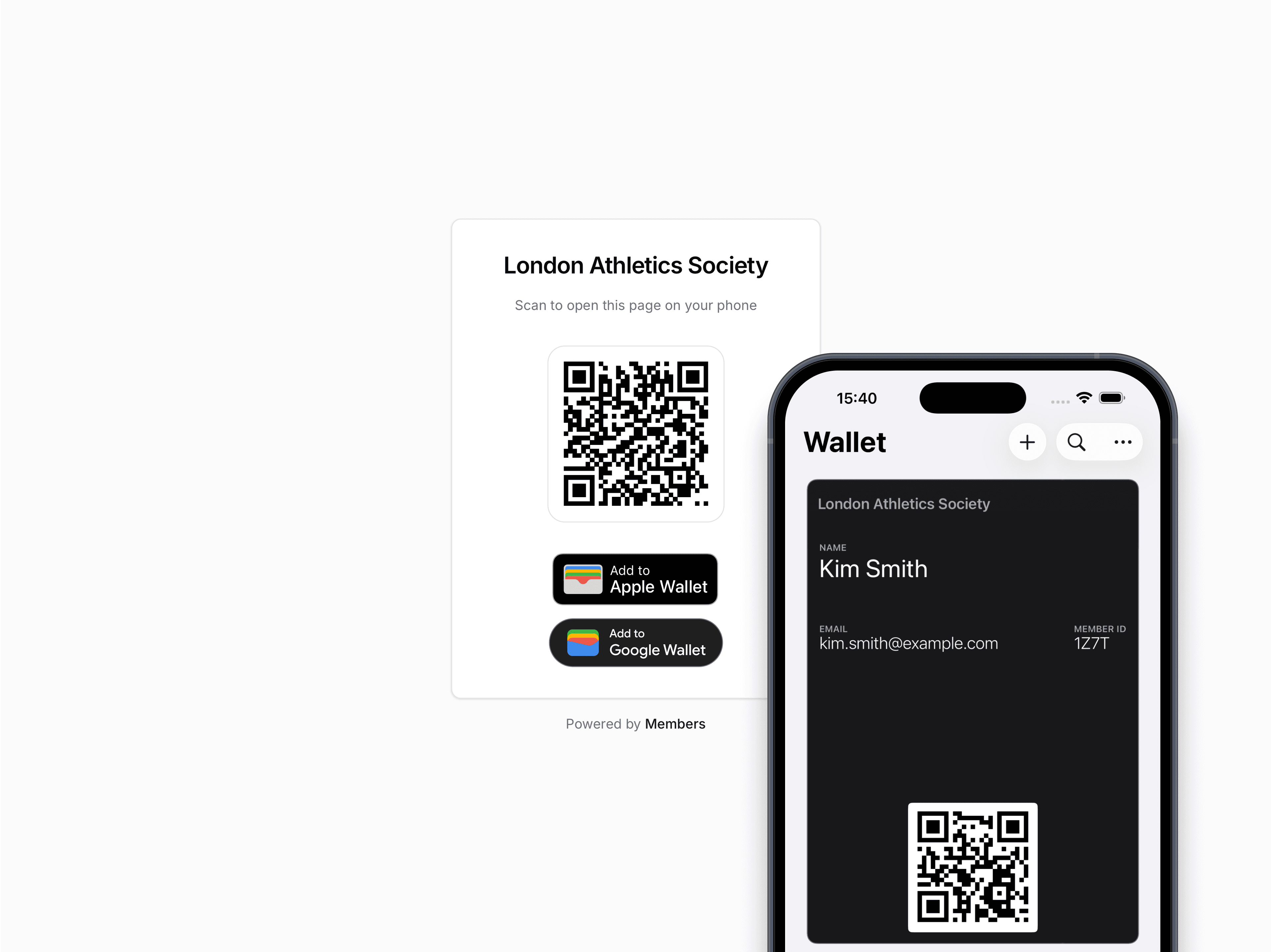 Digital Membership Cards